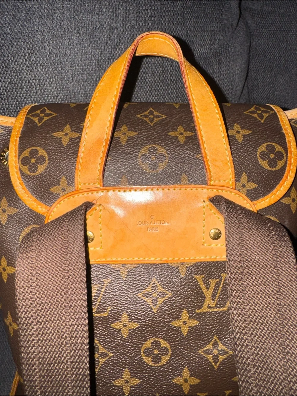 Louis Vuitton Bosphore Sac À Dos Monogram Canvas Backpack